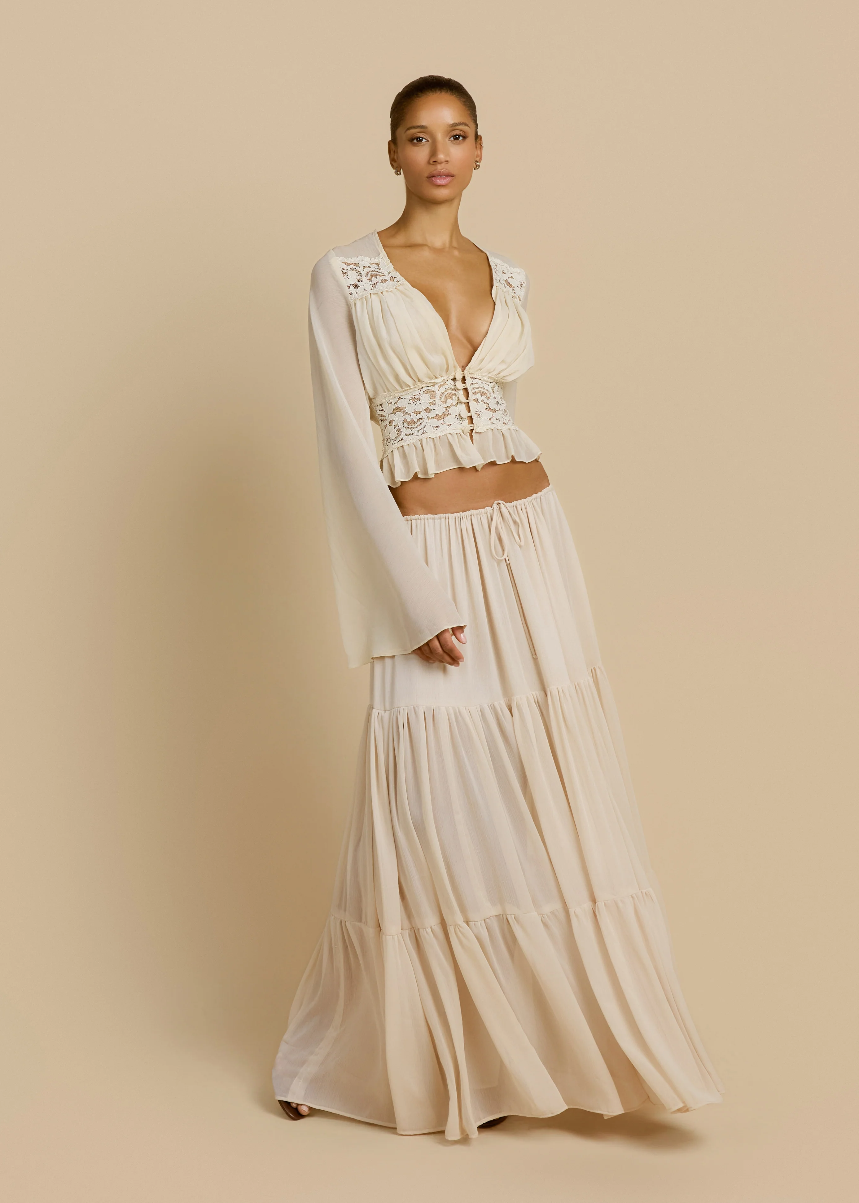 ALESSANDRA TOP IVORY - Image 3