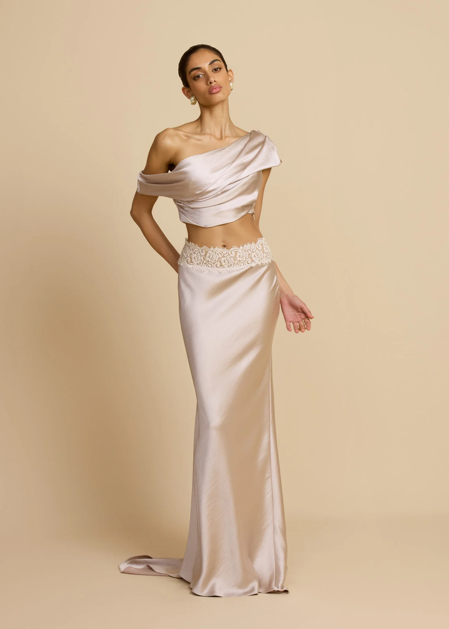ANAYA SKIRT OYSTER - Image 10