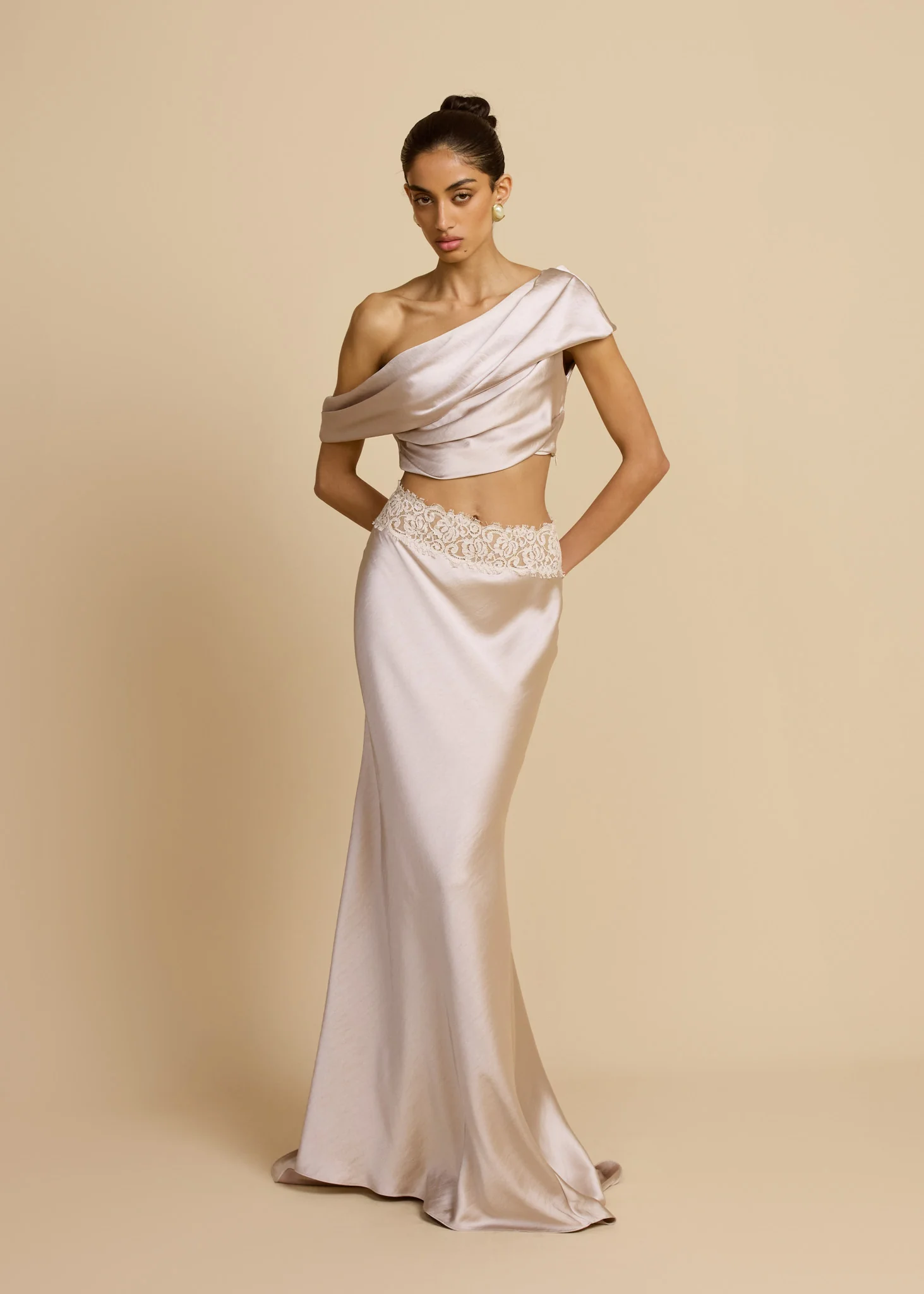 ANAYA SKIRT OYSTER - Image 4