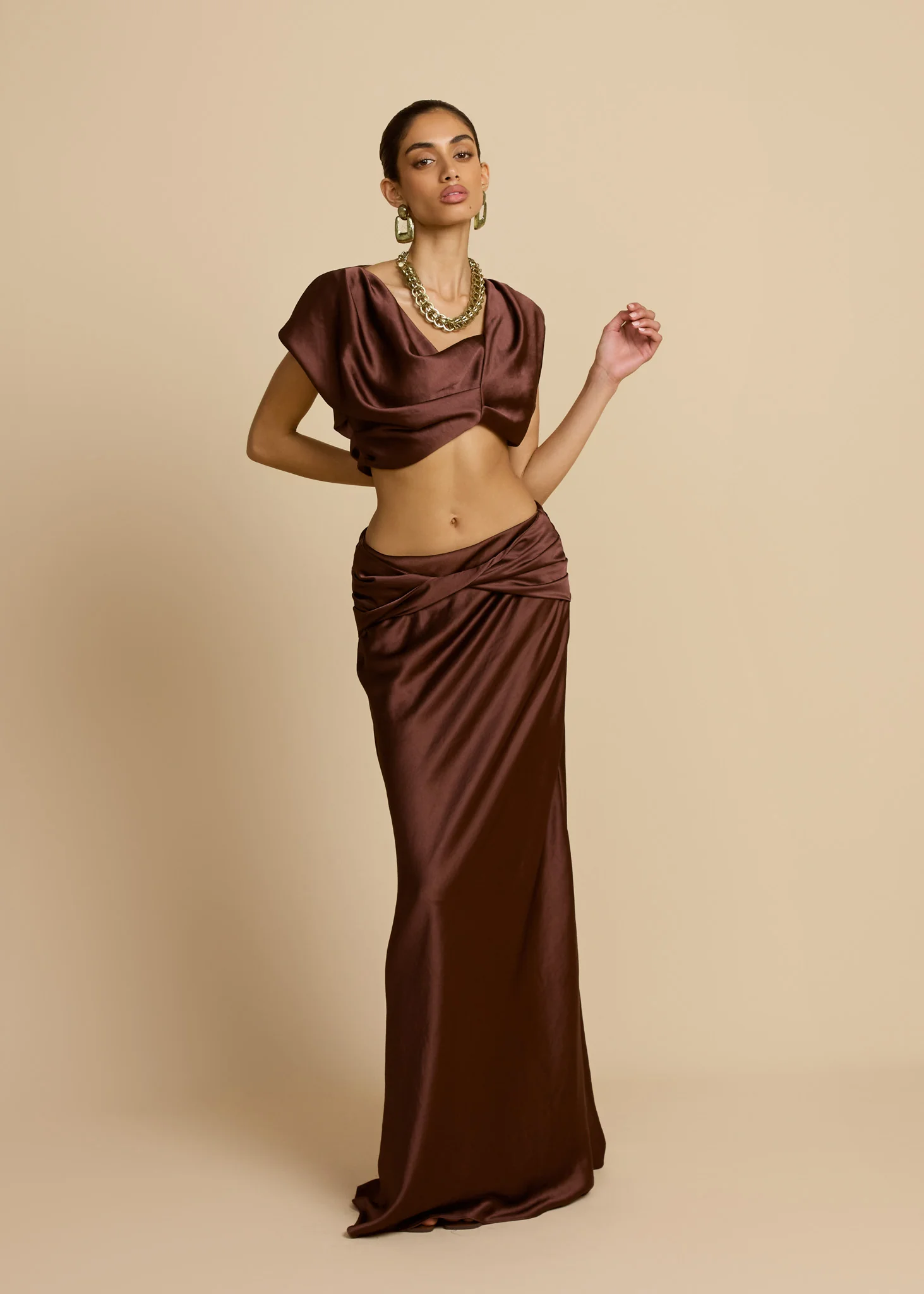 ANDI SKIRT CACAO - Image 3