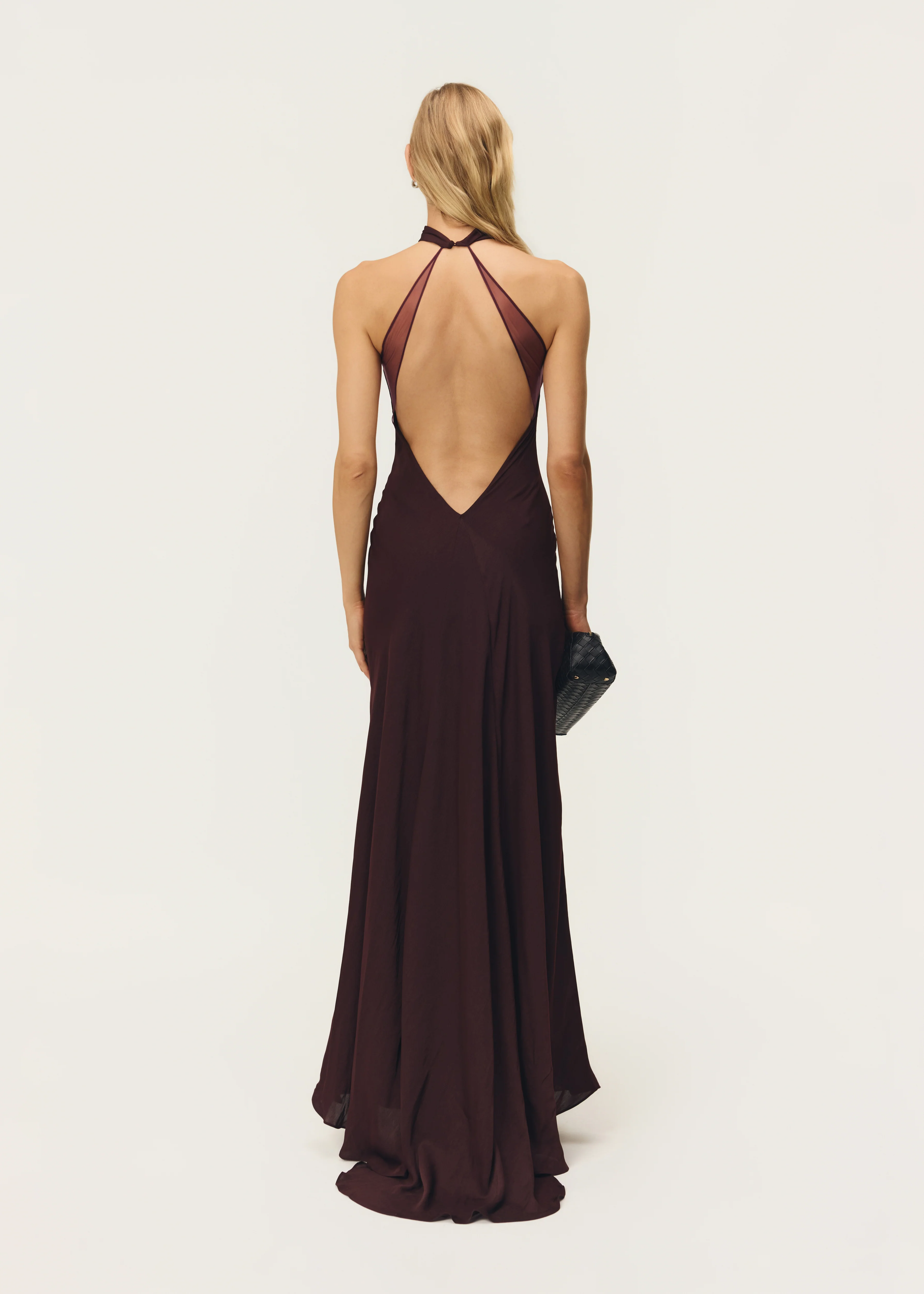 AVALINE DRESS PLUM - Image 3