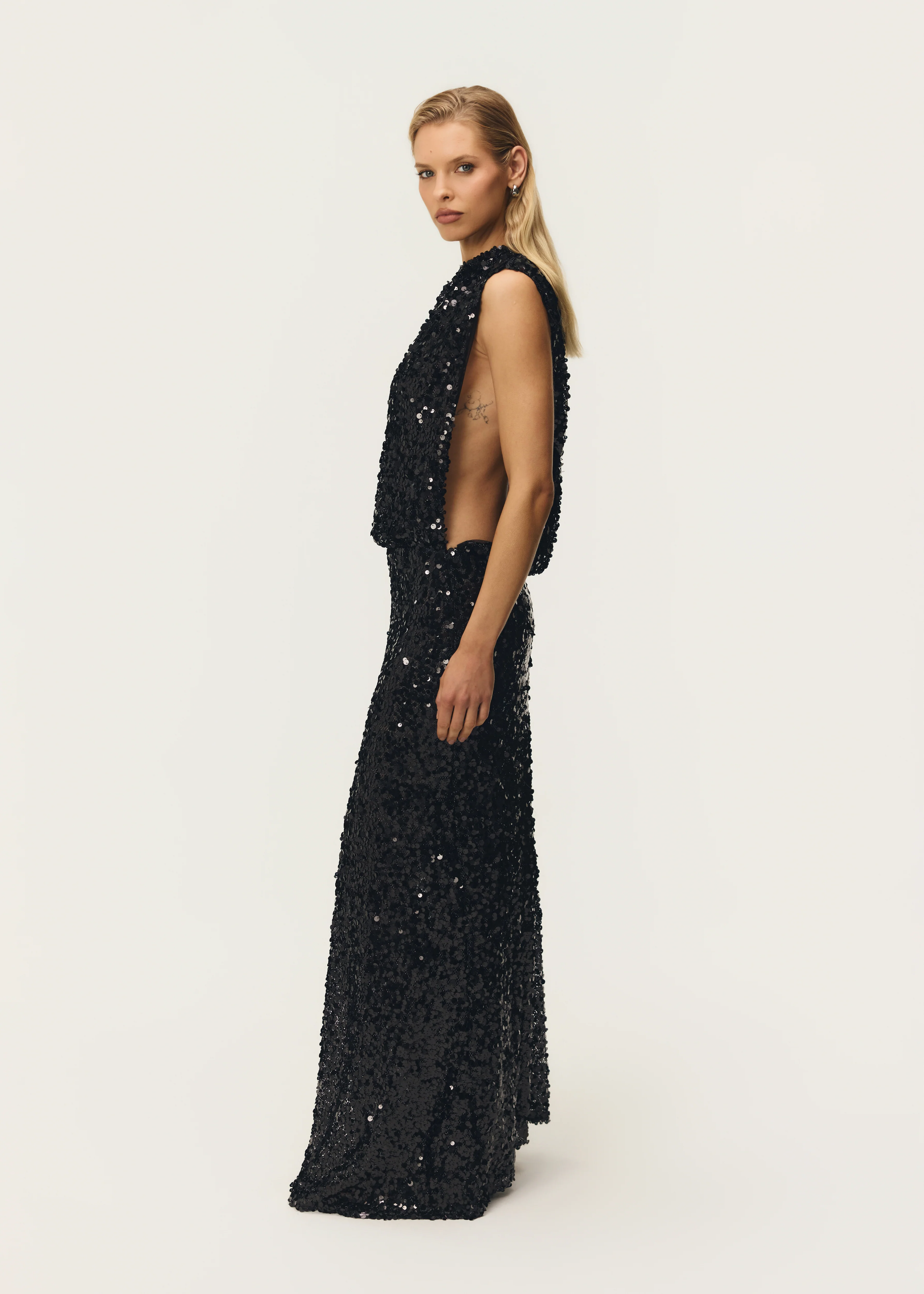 AZEL DRESS BLACK - Image 4
