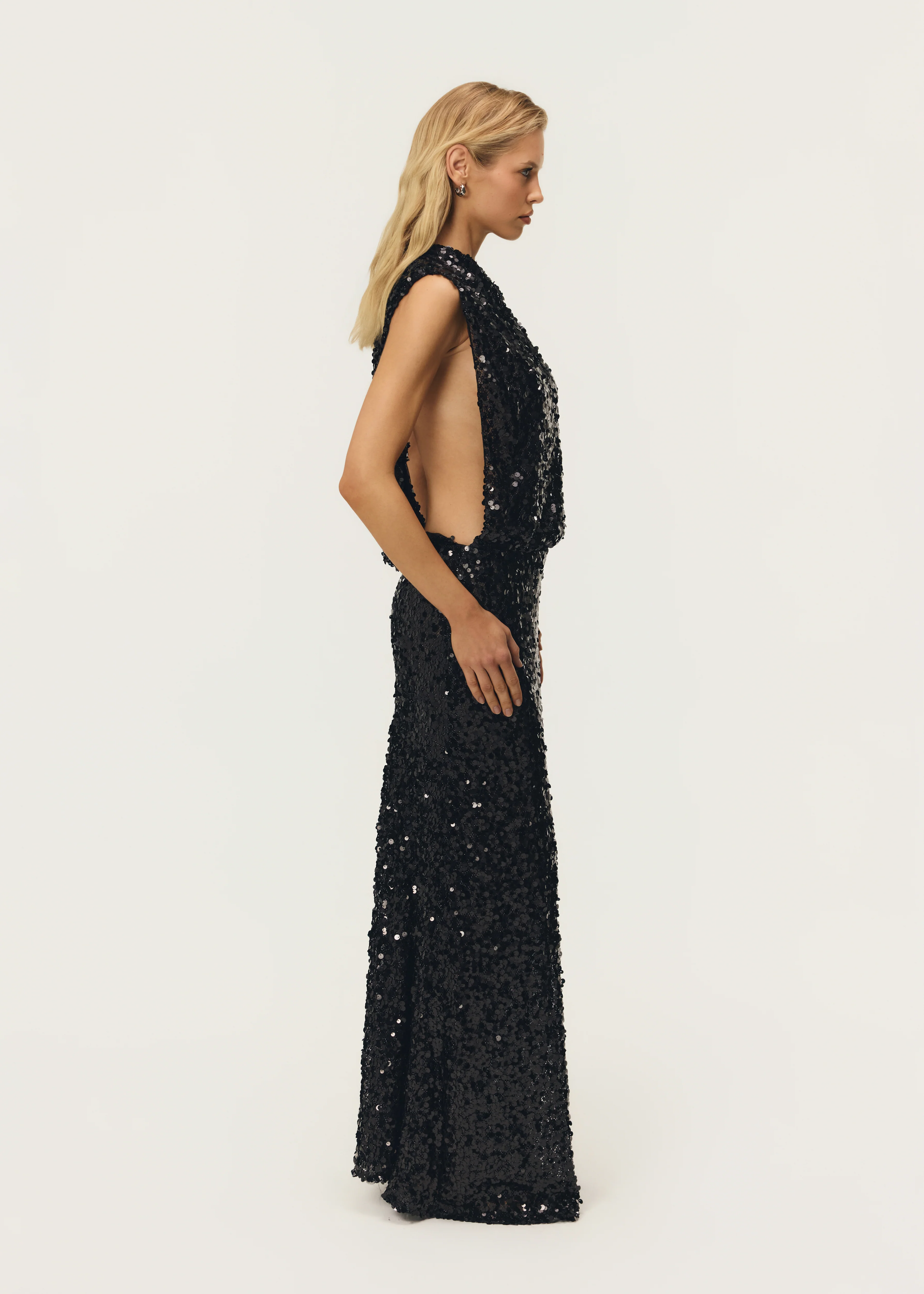 AZEL DRESS BLACK - Image 5
