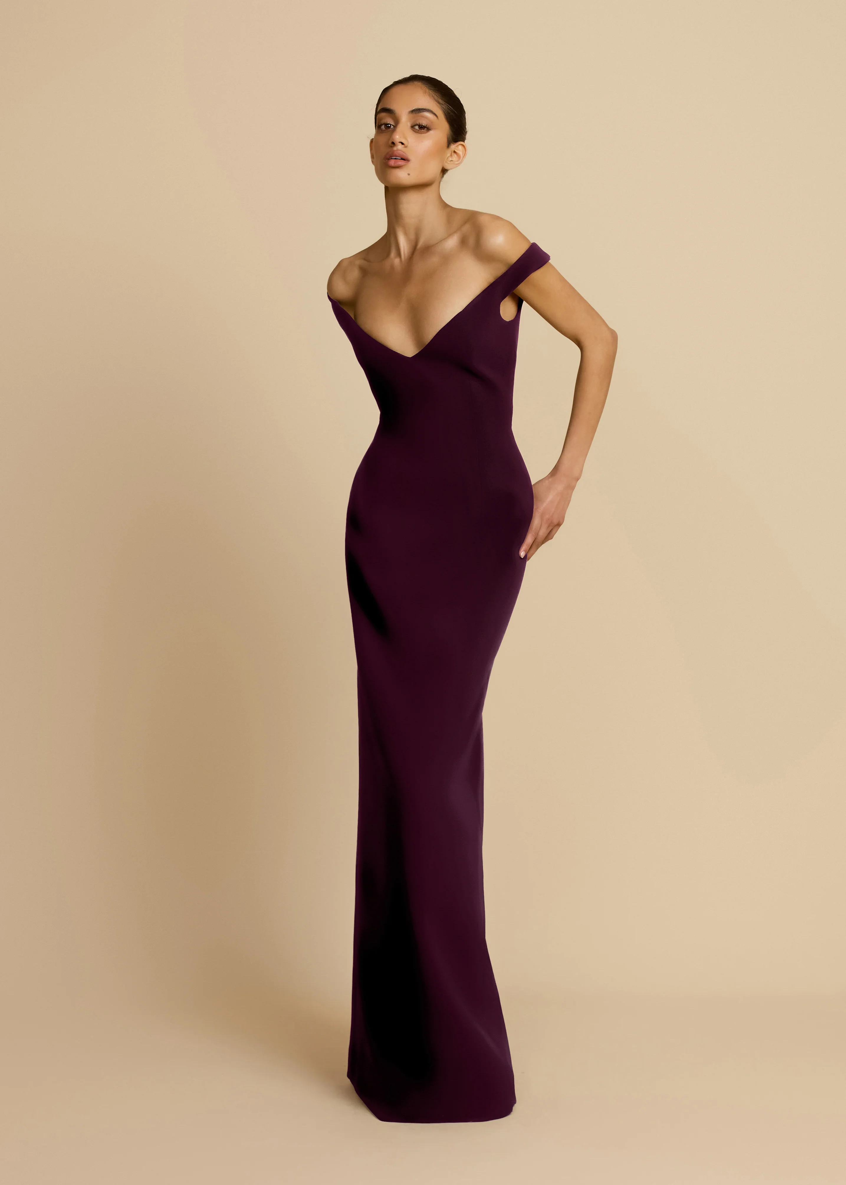 ELLERY DRESS PLUM - Image 3