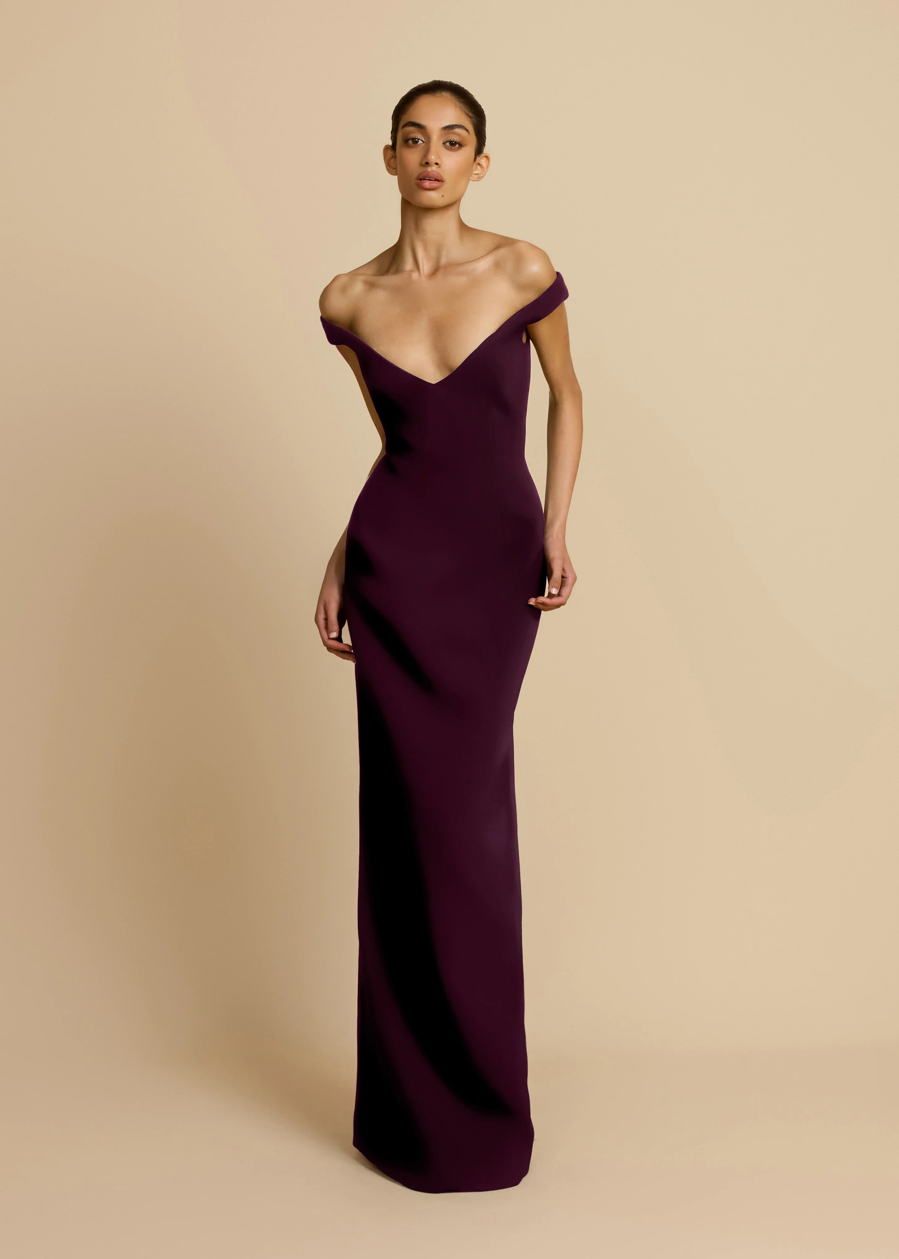 ELLERY DRESS PLUM - Image 7