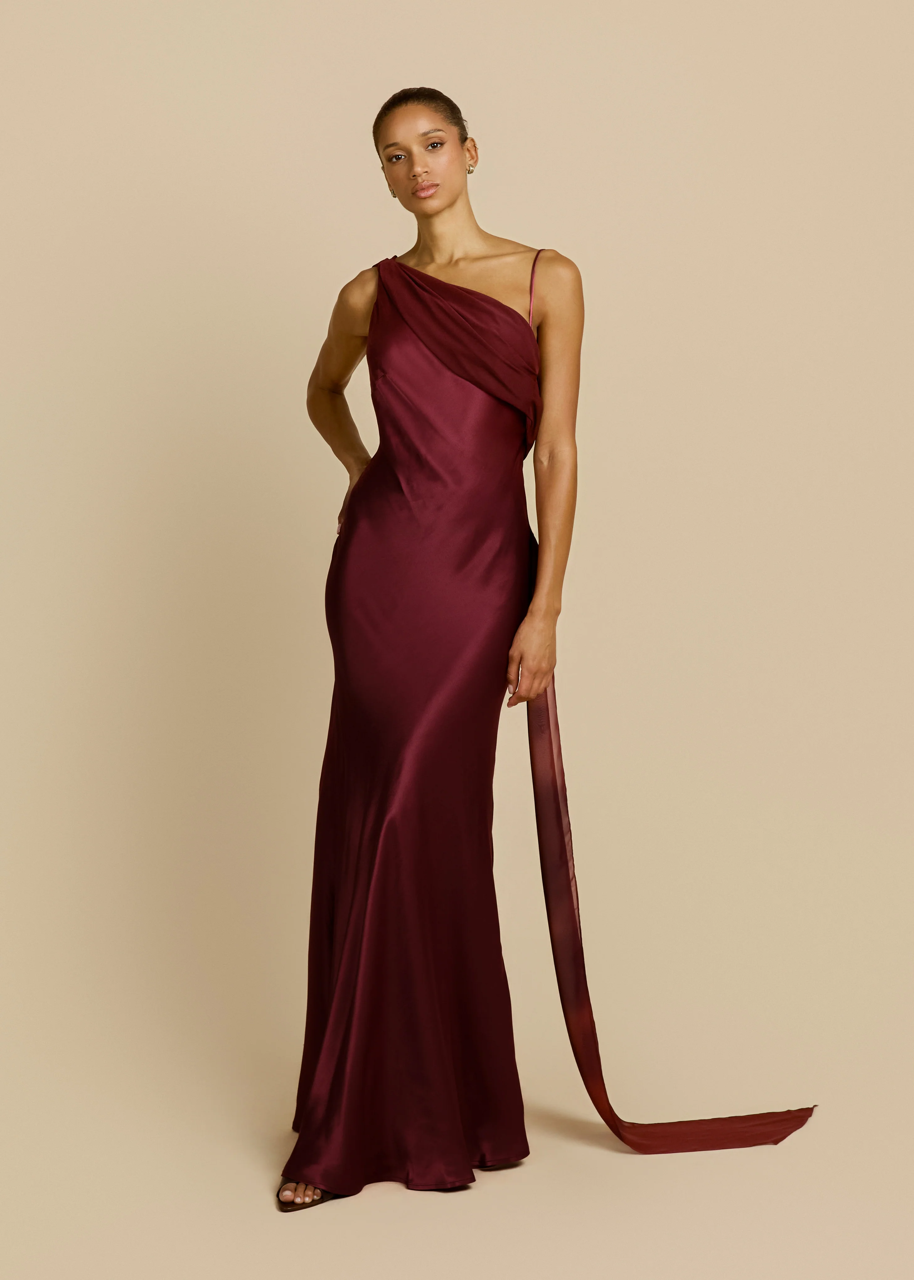 HELENA DRESS PLUM - Image 3