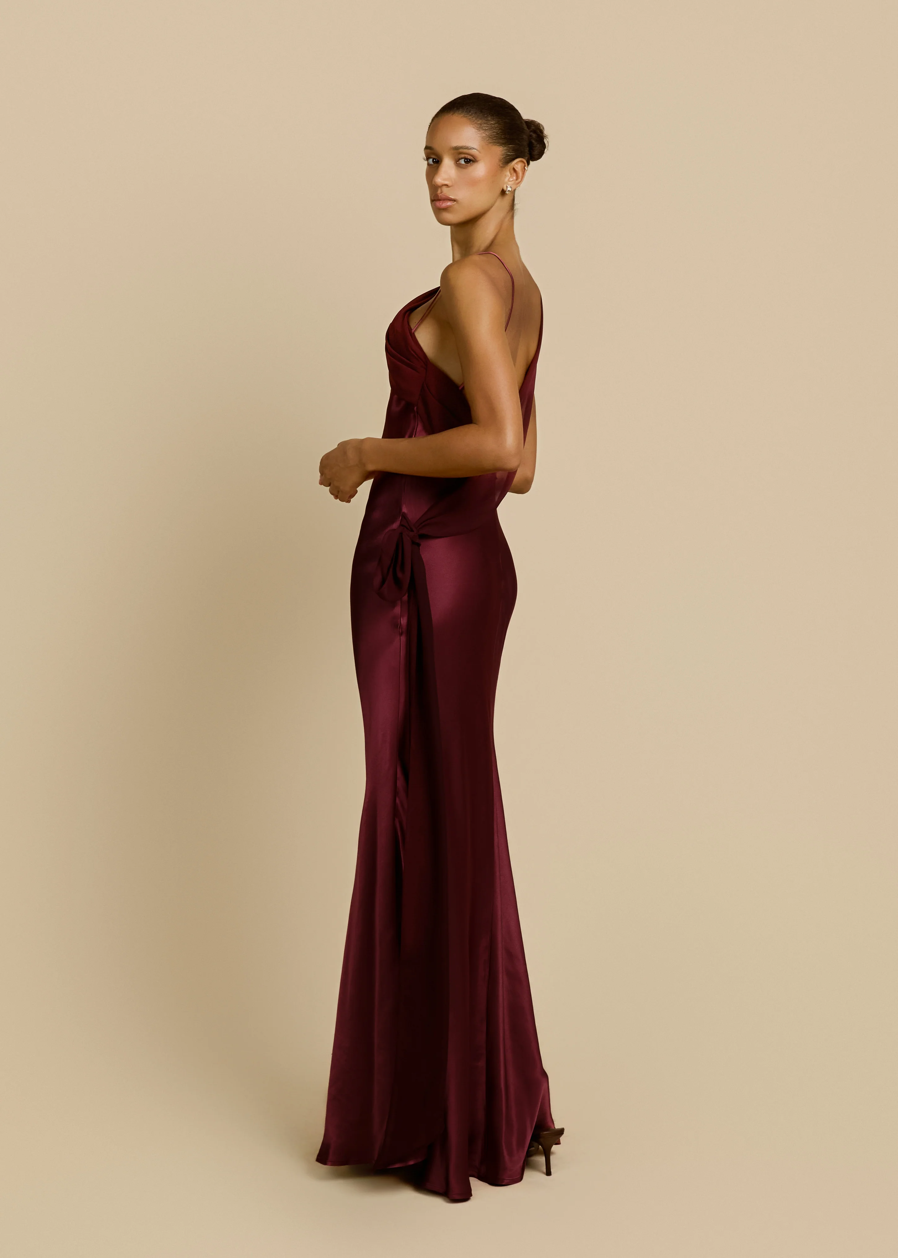 HELENA DRESS PLUM - Image 8