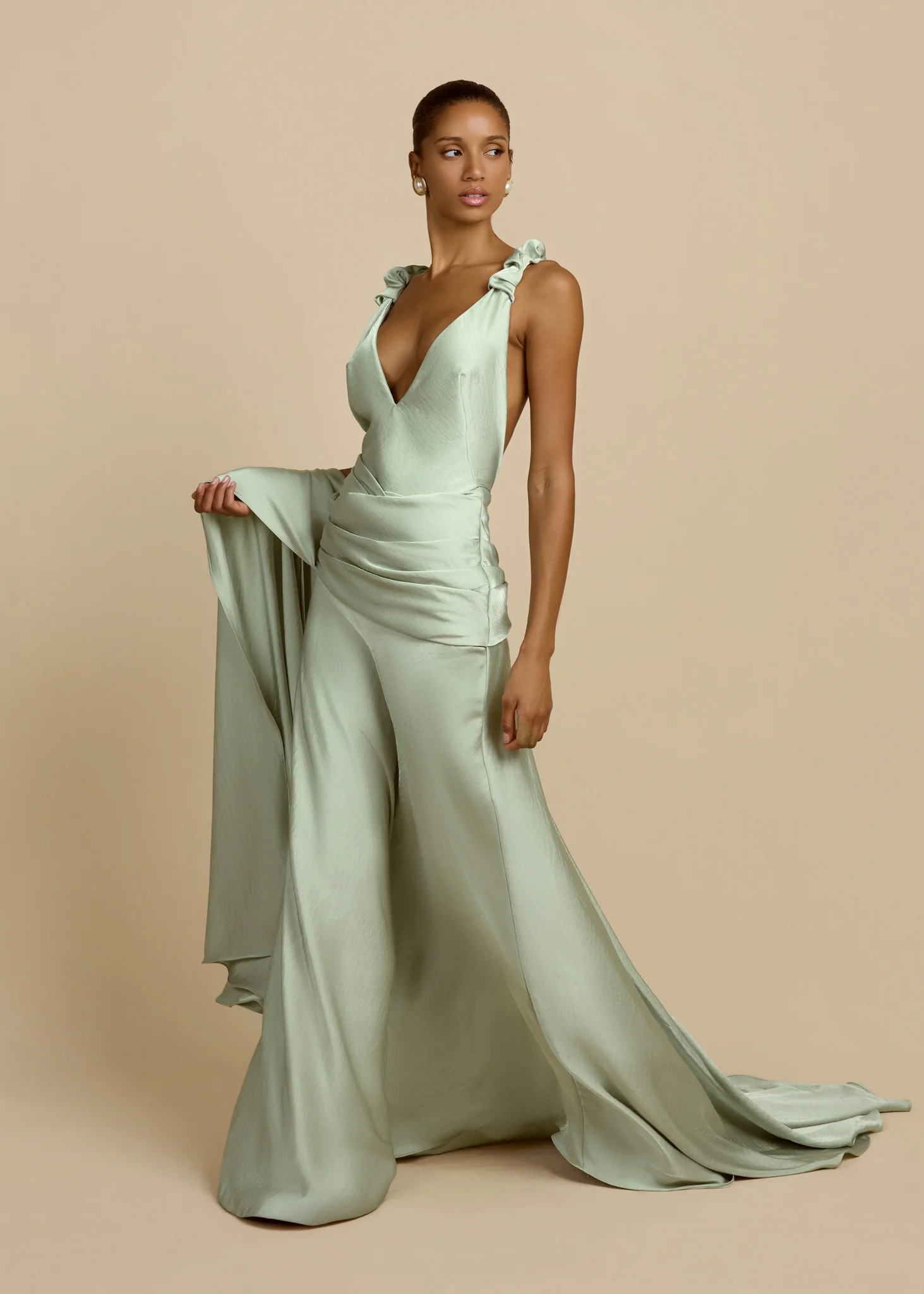 MADALENA DRESS MINT - Image 3