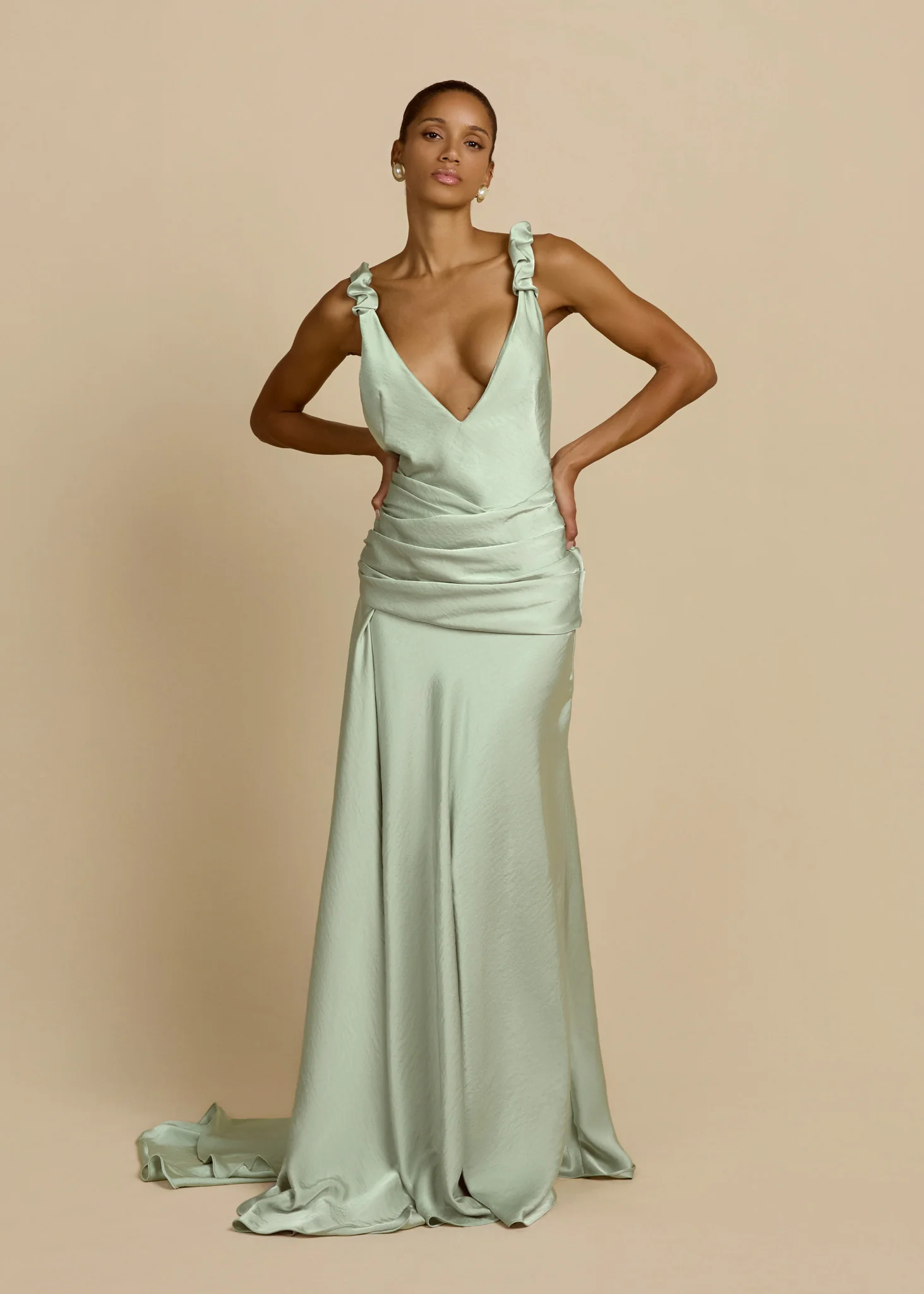 MADALENA DRESS MINT - Image 9