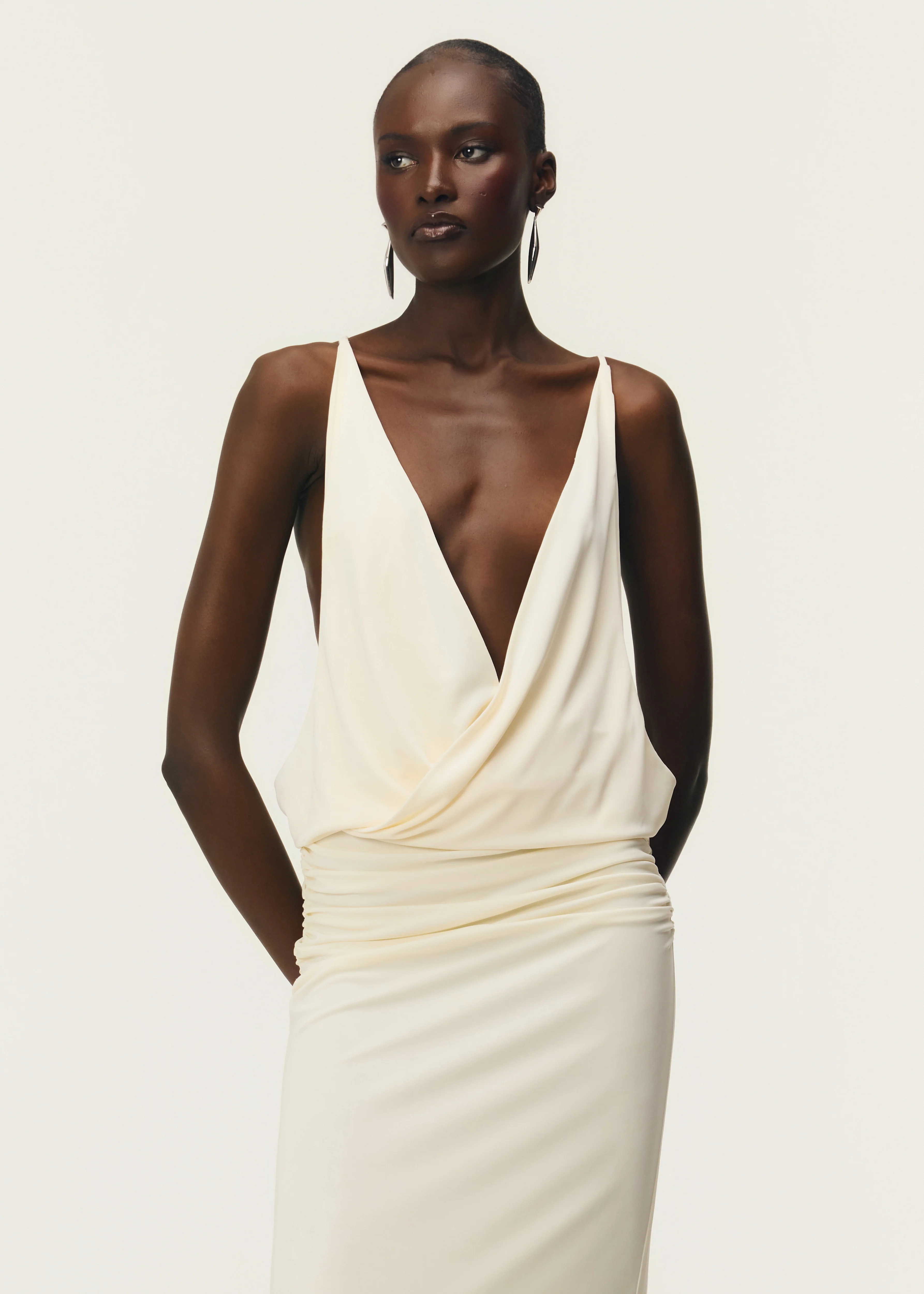 MAYA DRESS BONE - Image 5