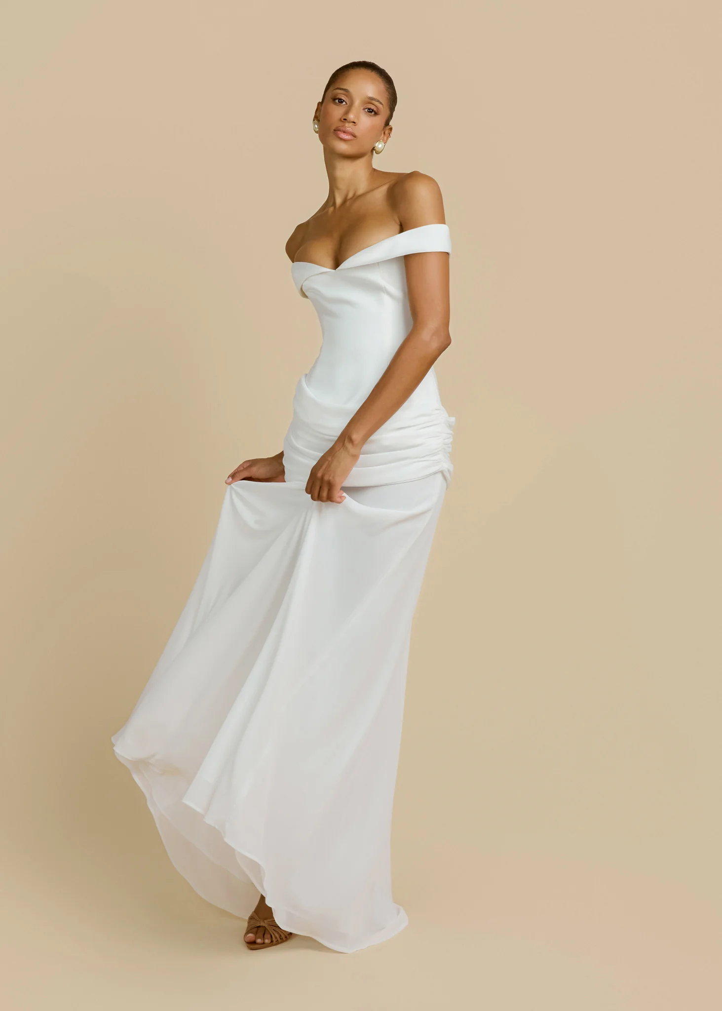 PERLA DRESS IVORY - Image 7