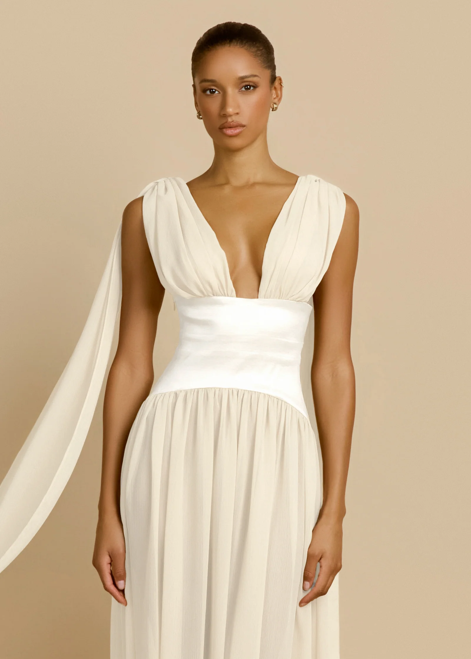 RAMONA DRESS IVORY - Image 4