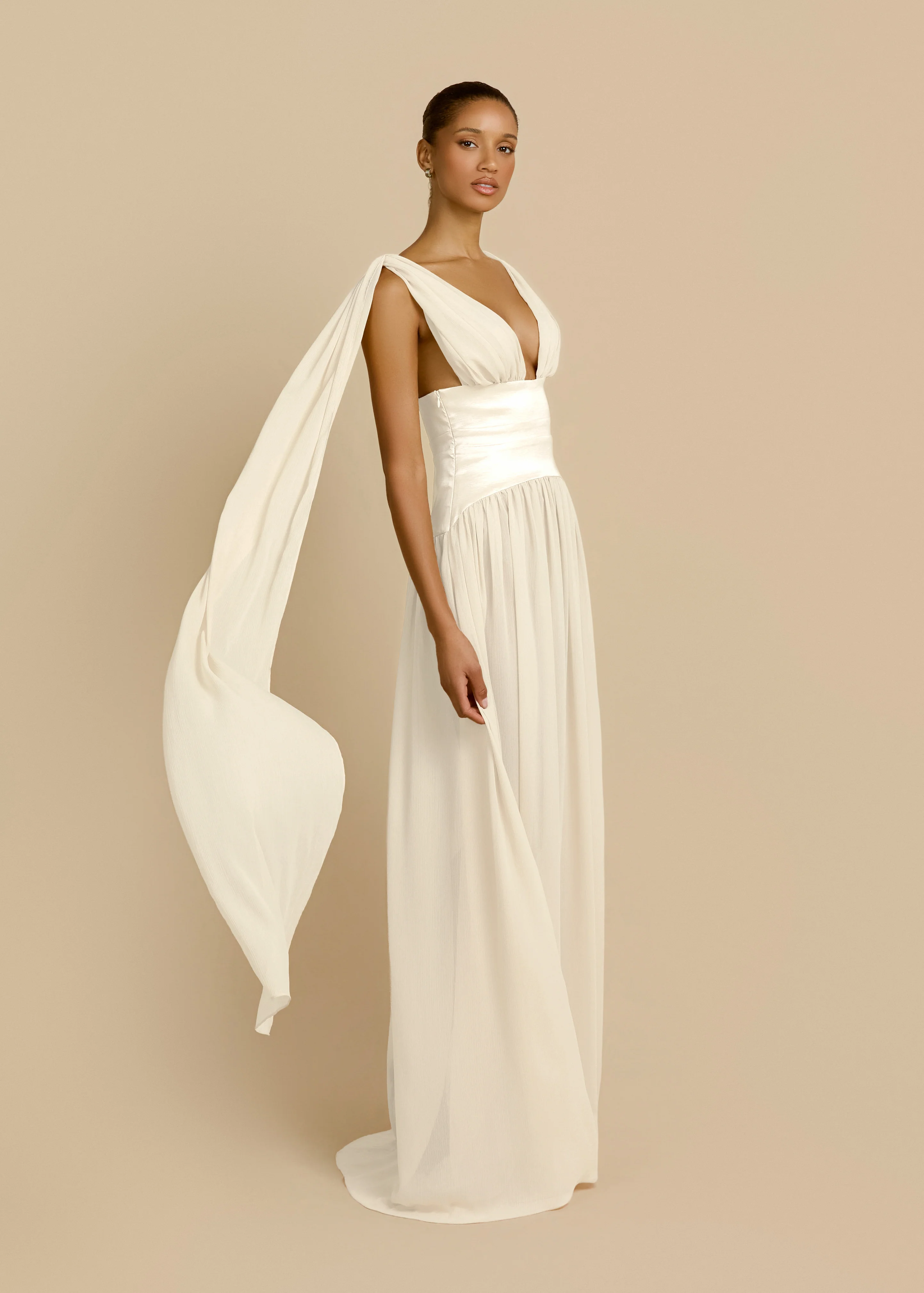 RAMONA DRESS IVORY - Image 5