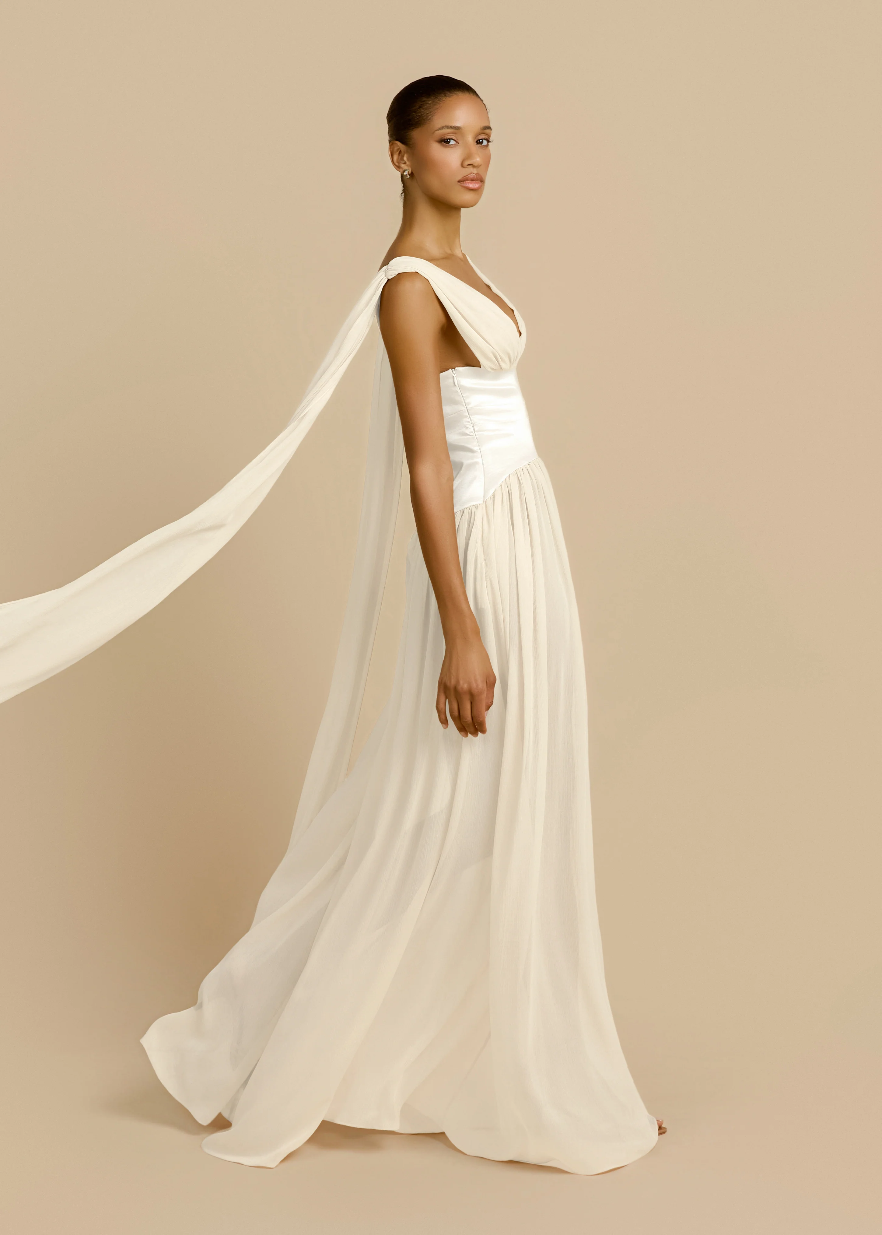 RAMONA DRESS IVORY - Image 8